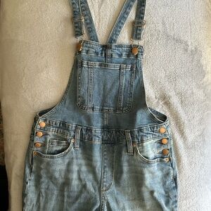 Women’s Denim Overalls with Adjustable Straps